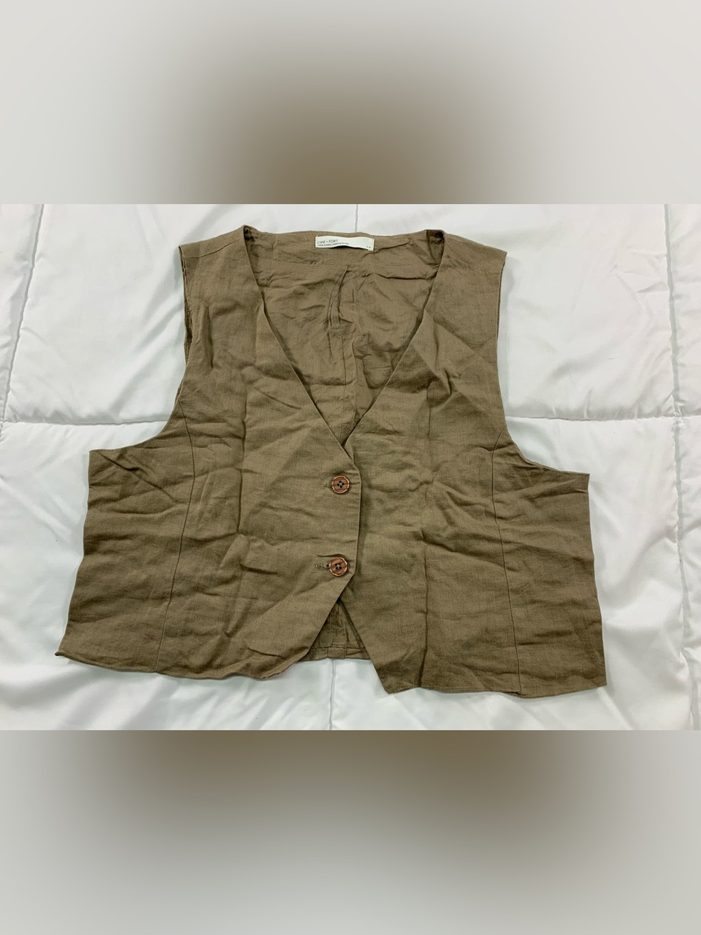 Pre loved OAK + FORT vest size L